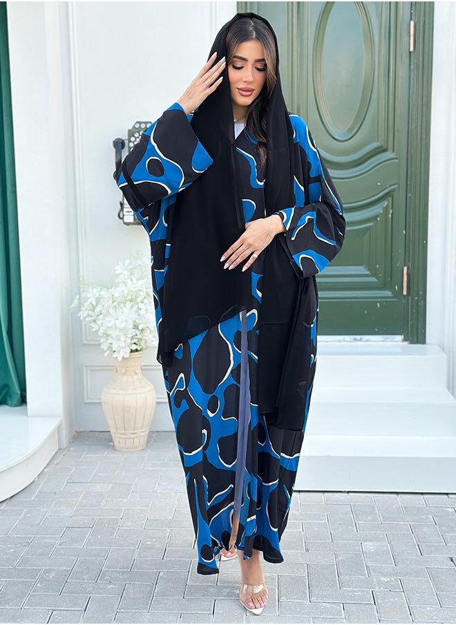 Chiffon Bisht abaya