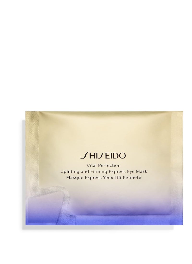 Shiseido Vital Perfection Uplifting and Firming Express Eye Mask - Pure Retinol Under-Eye Mask That Visibly Lifts & Firms - Targets Dark Circles & Under-Eye Bags