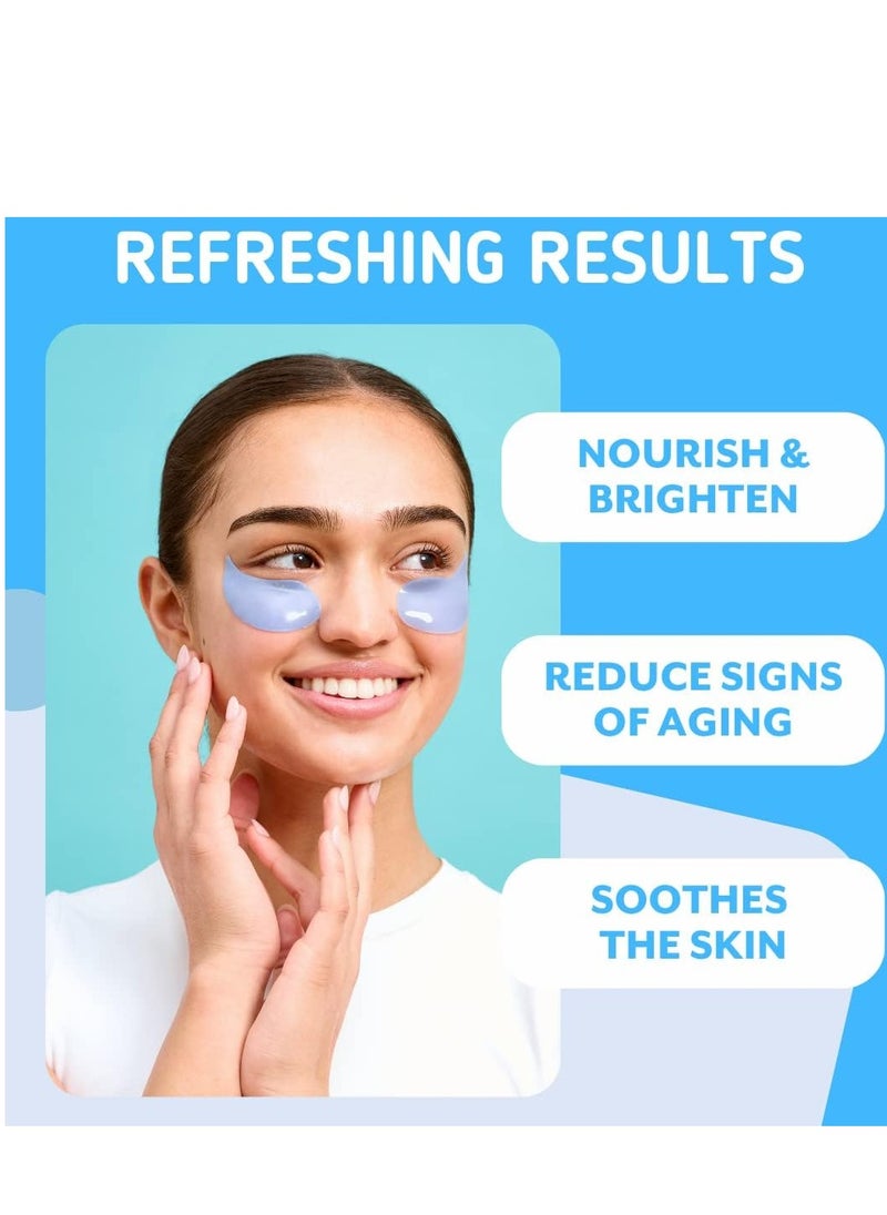 Patchology Iced Cooling Under Eye Mask Patches with Peptides, Cloudberry Oil and Bakuchiol. Cool eye gels to firm skin and soothe, reduce fine lines and under eye bags 5 PairC