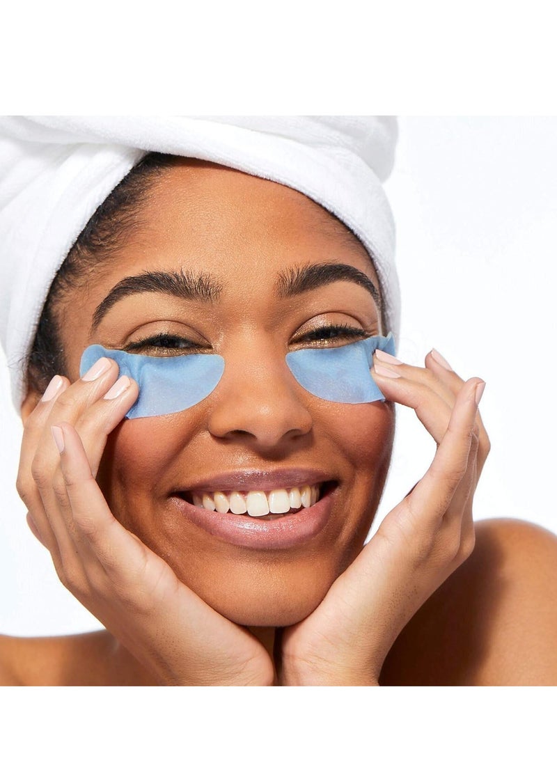 Pacifica Undereye Spot Serum Mask – Bright Eye Vitamin C Mask for Dark Circles & Hydration, Brightening Under Eye Treatment, Vegan & Cruelty-Free, 4 Pack