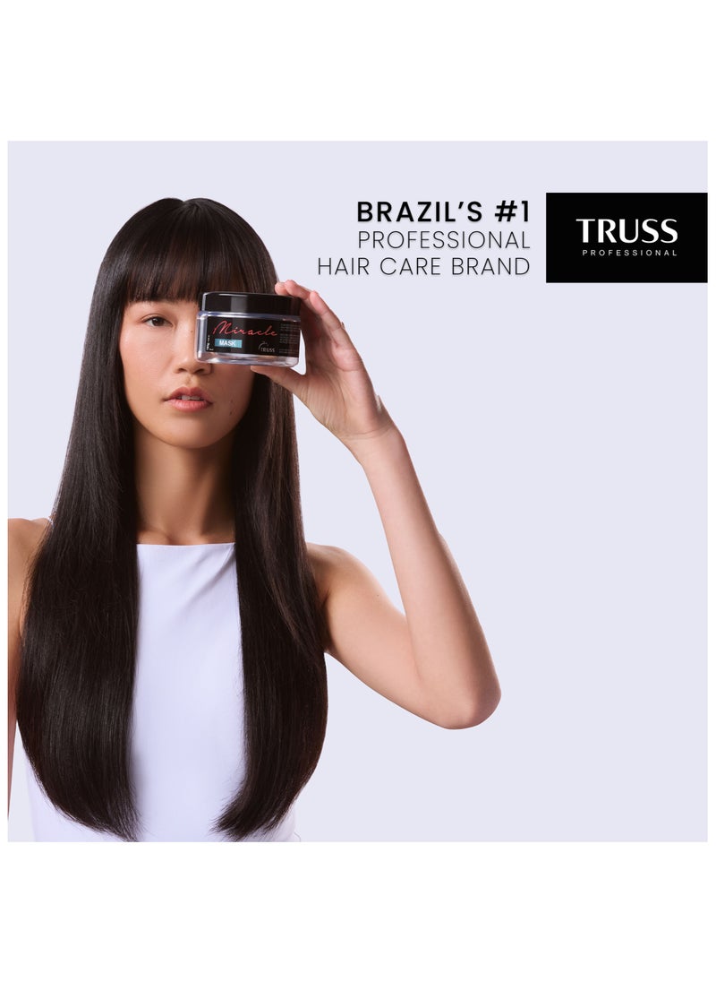 TRUSS Ultra Hydration Shampoo and Conditioner Set Bundle with Miracle Hair Mask