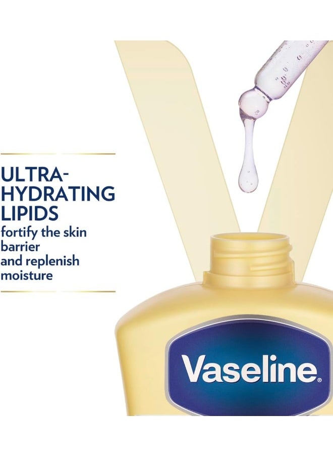 Vaseline Intensive Care Body Lotion, for Dry to Very Dry Skin, Nourishing Moisture, 72hr Moisturising, 3 x 400ml