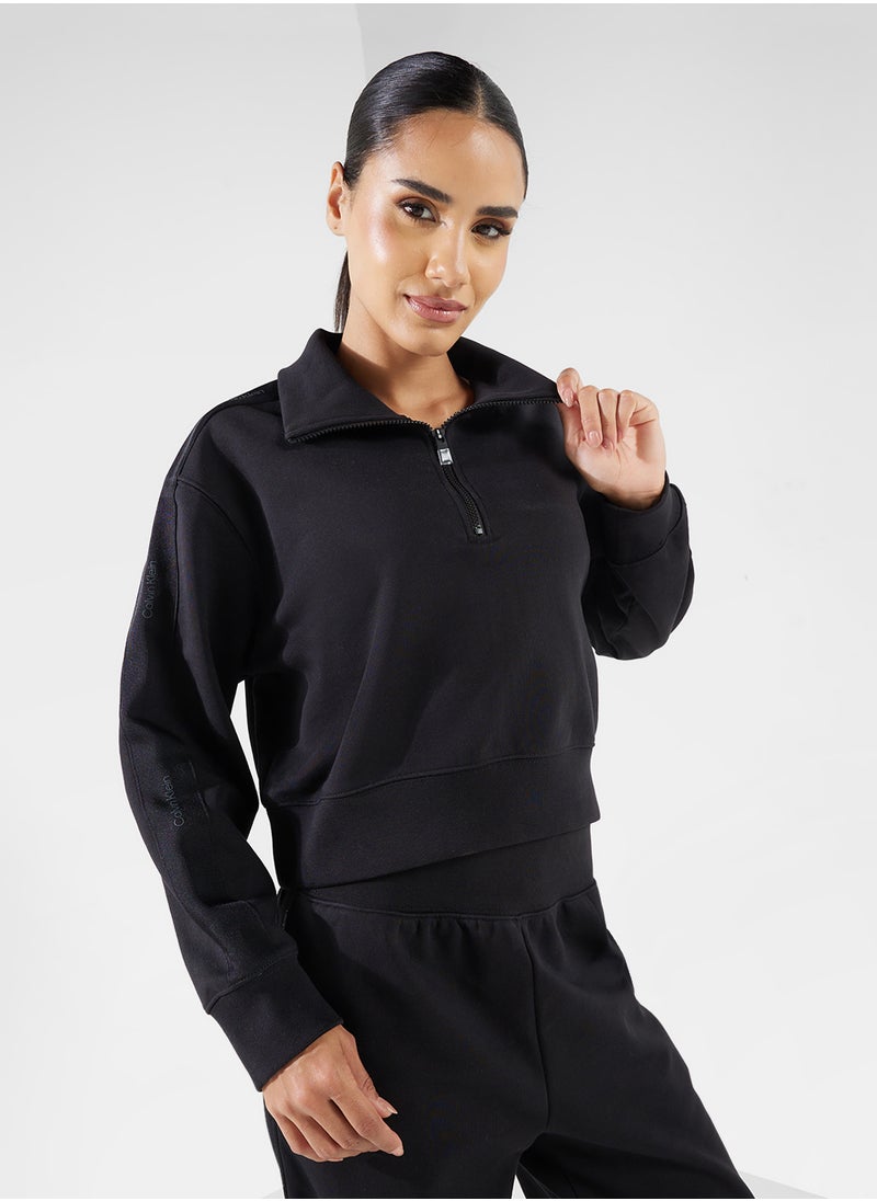 PW - 1/4 ZIP SWEATSHIRT