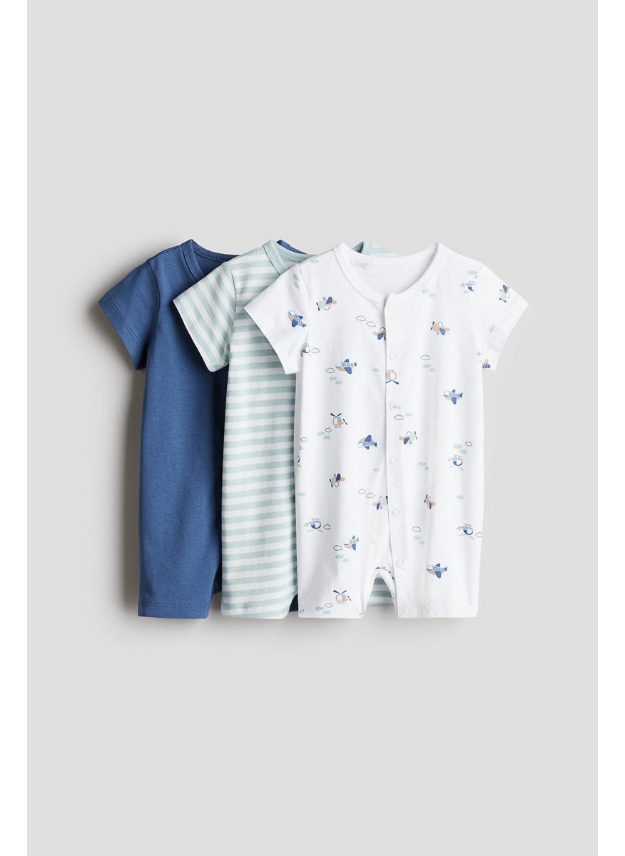 3-Pack Cotton Pyjamas