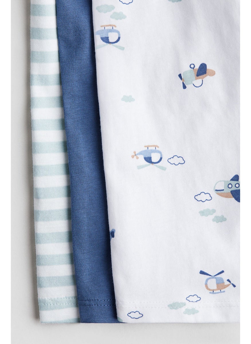 3-Pack Cotton Pyjamas
