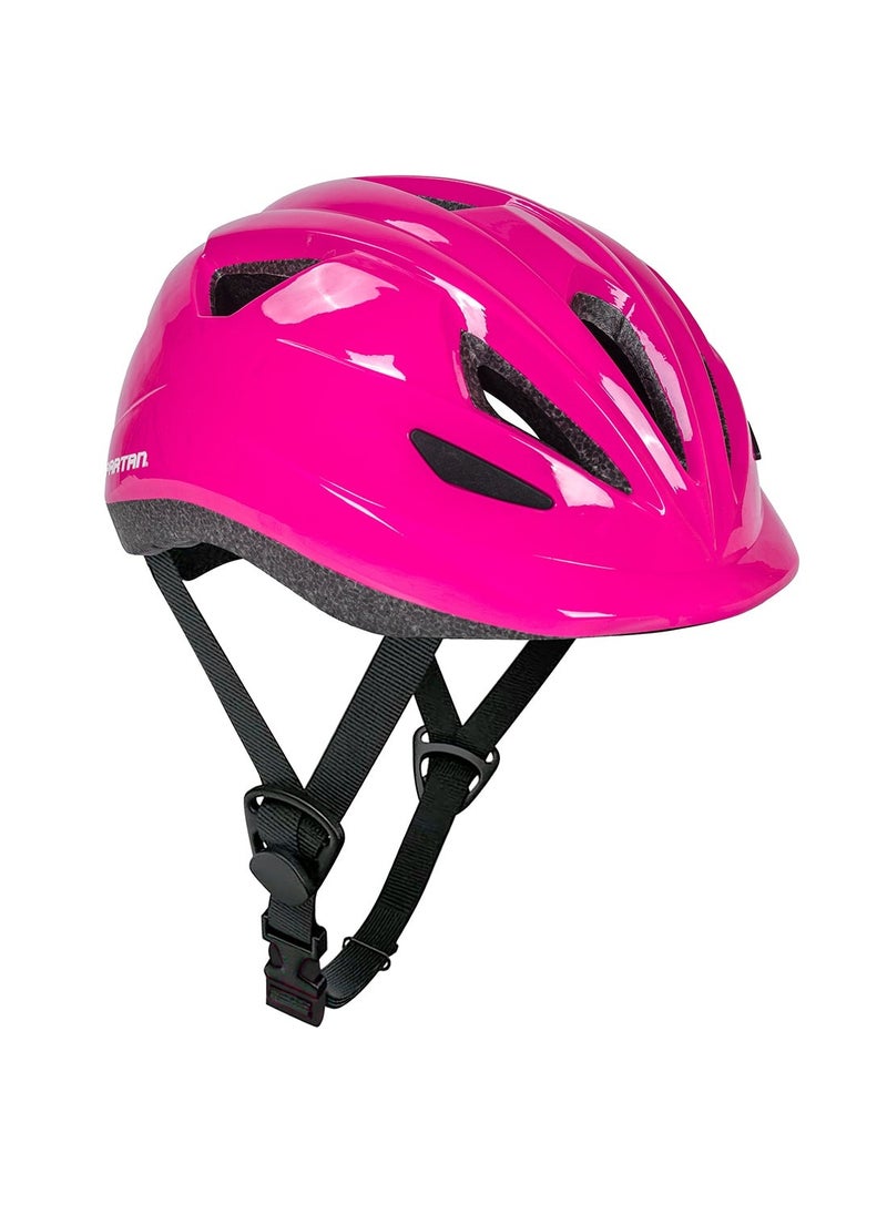Spartan Helmet for Kids, Safety Helmet for Skateboard, Cycling, Roller Skating, Bicycle - Pink