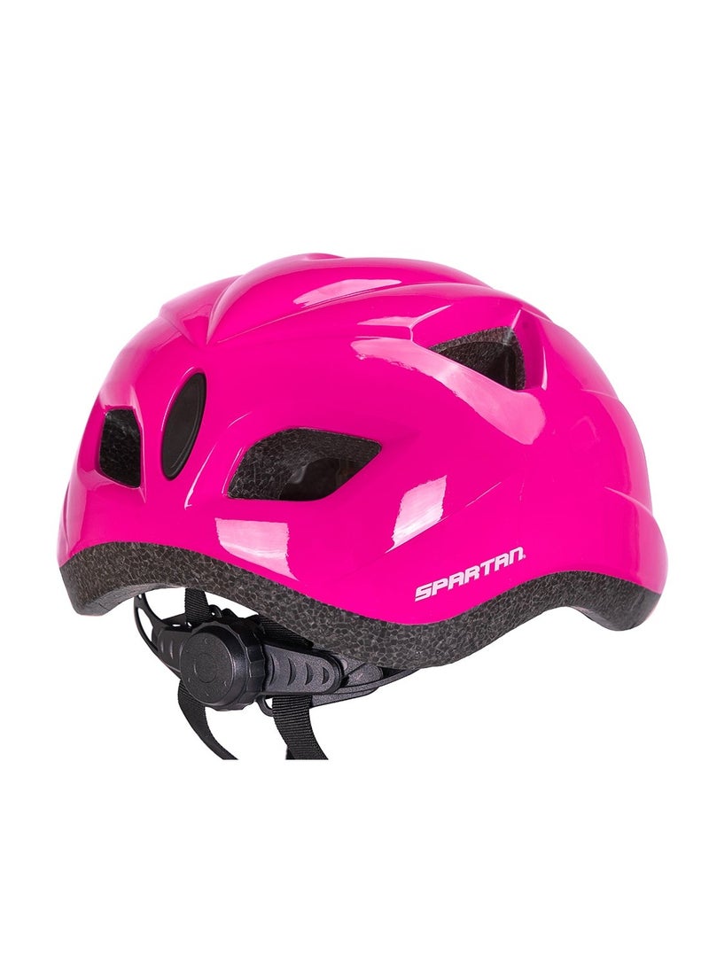 Spartan Helmet for Kids, Safety Helmet for Skateboard, Cycling, Roller Skating, Bicycle - Pink