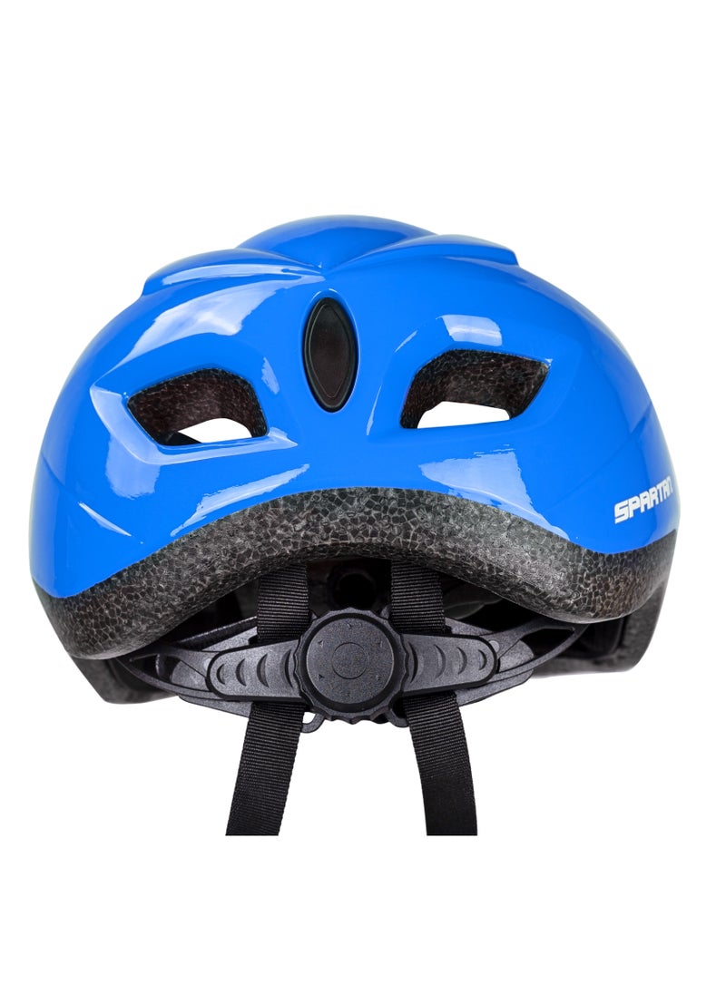 Spartan Helmet for Kids, Safety Helmet for Skateboard, Cycling, Roller Skating, Bicycle - Blue