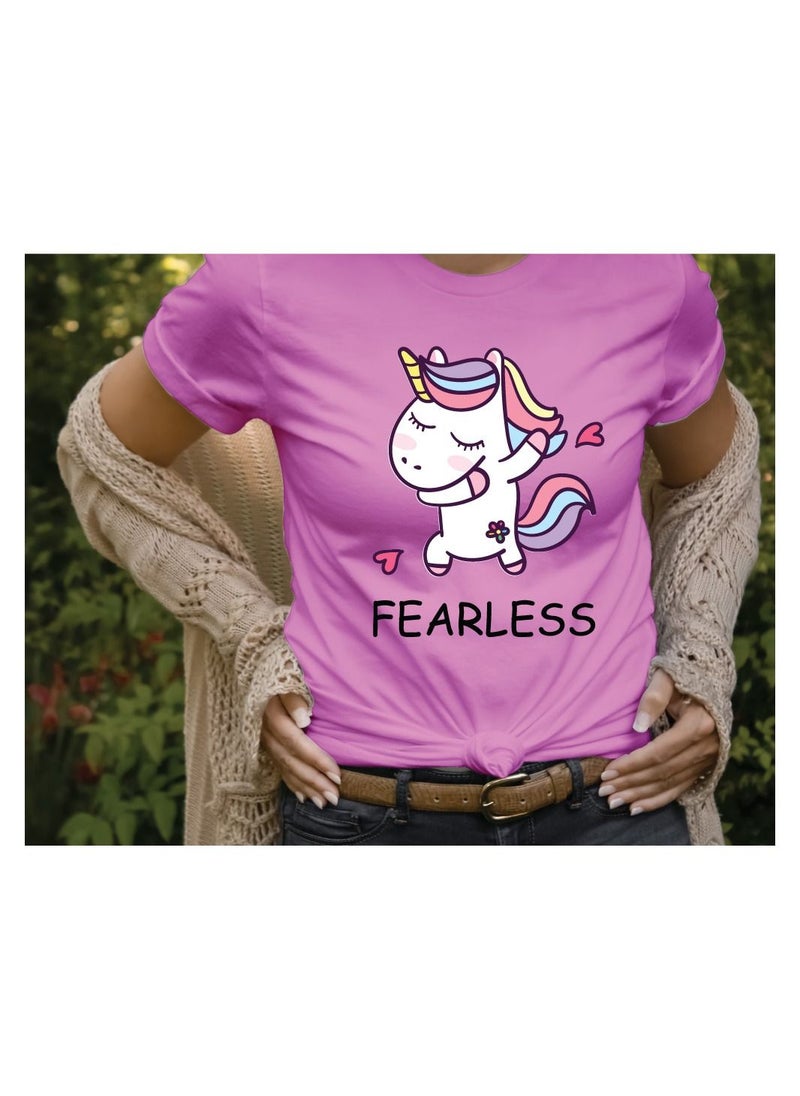 October month BreastCancer Awareness Round Neck Short Sleeve T-shirt Unisex