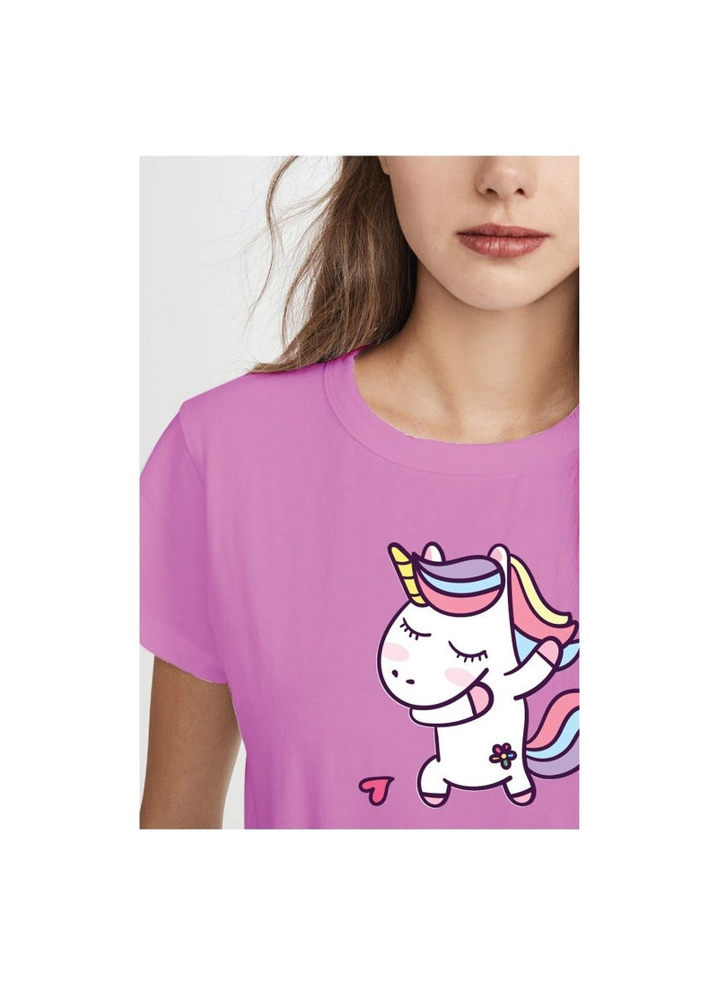 October month BreastCancer Awareness Round Neck Short Sleeve T-shirt Unisex