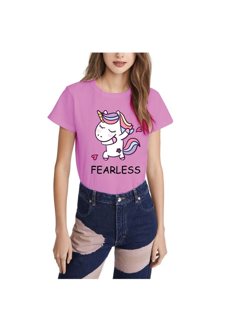 October month BreastCancer Awareness Round Neck Short Sleeve T-shirt Unisex