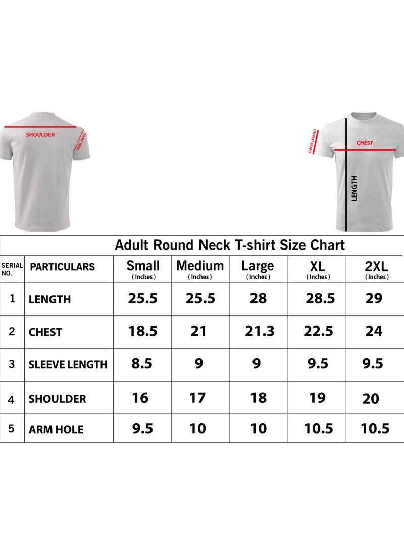 October month BreastCancer Awareness Round Neck Short Sleeve T-shirt Unisex