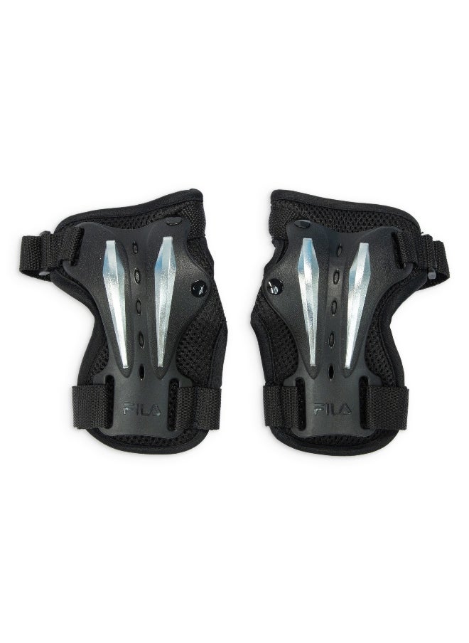 Globber Fila Scooter Protective Gear Range C in Black Medium Size