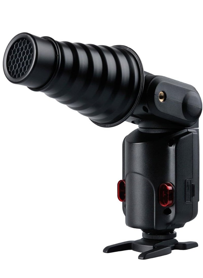 Godox AD-S9 Snoot with Honeycomb Grid for WITSTRO Speedlite Flash AD200 AD200PRO AD360II