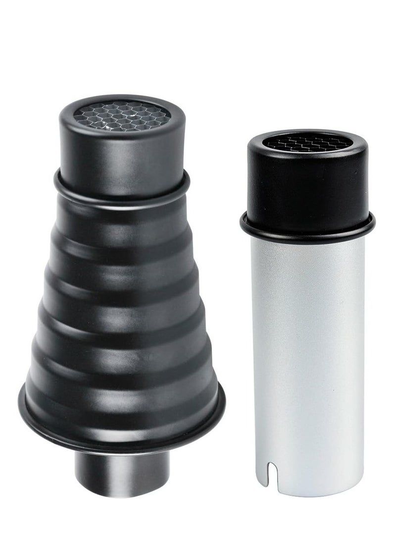 Godox AD-S9 Snoot with Honeycomb Grid for WITSTRO Speedlite Flash AD200 AD200PRO AD360II