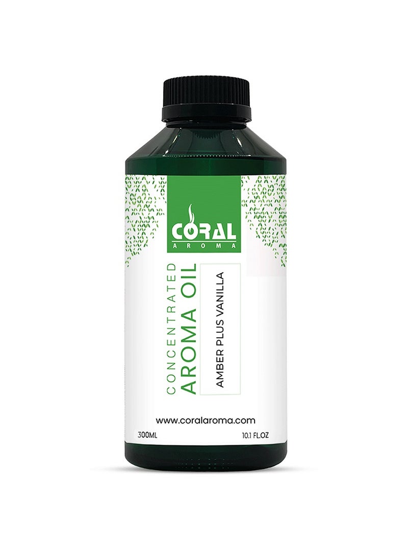 Amber Vanilla Aroma Oil | 300 ml | Scented Diffuser Oil