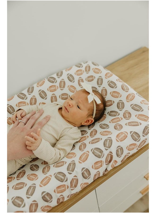 Copper Pearl Premium Knit Diaper Changing Pad Cover 'Blitz'