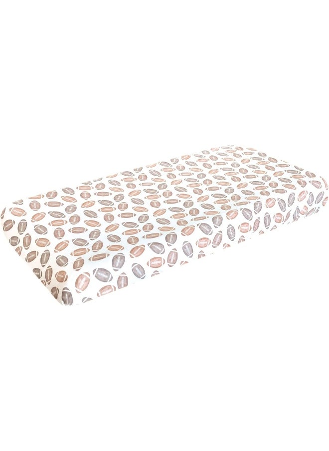 Copper Pearl Premium Knit Diaper Changing Pad Cover 'Blitz'