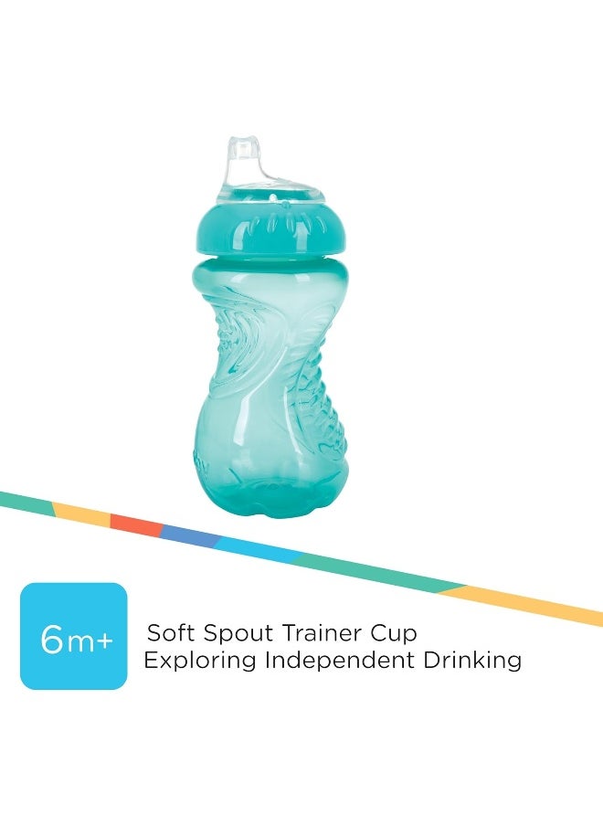 Nuby 3 Pack No Spill Toddler Sippy Cups