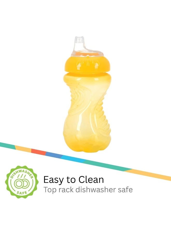 Nuby 3 Pack No Spill Toddler Sippy Cups