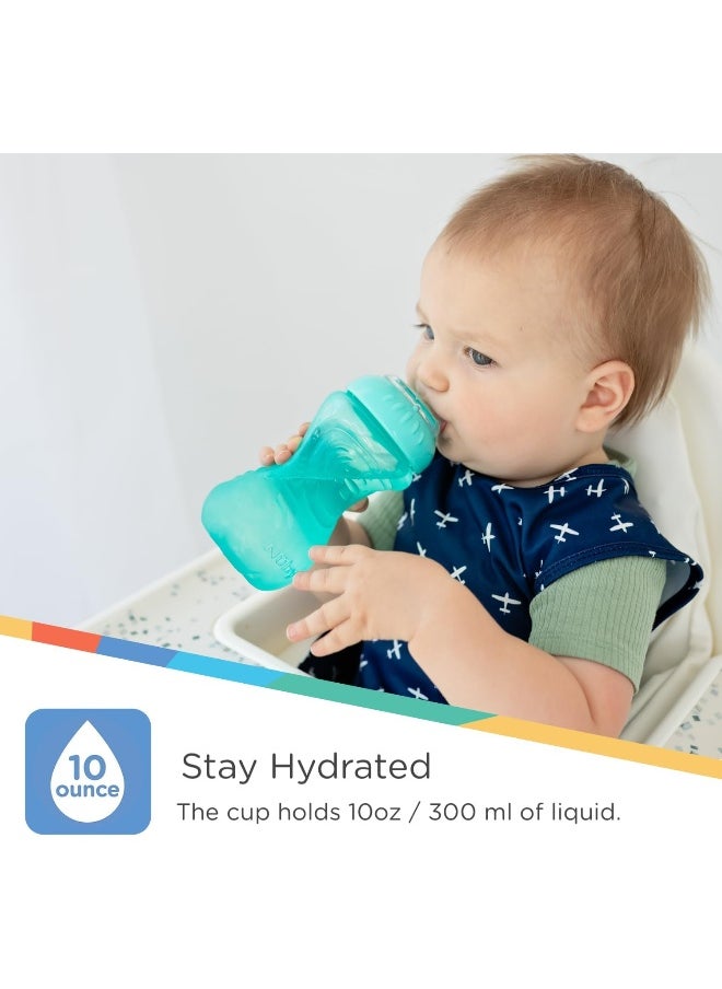 Nuby 3 Pack No Spill Toddler Sippy Cups