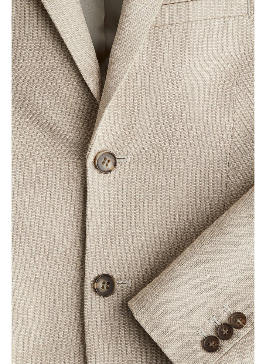 Linen-Blend Jacket