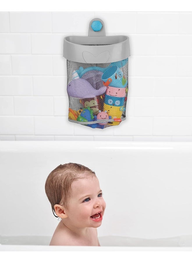 Skip Hop Moby Hanging Bath Toy Organizer Scoop, Grey