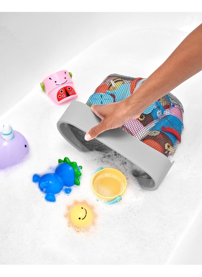 Skip Hop Moby Hanging Bath Toy Organizer Scoop, Grey