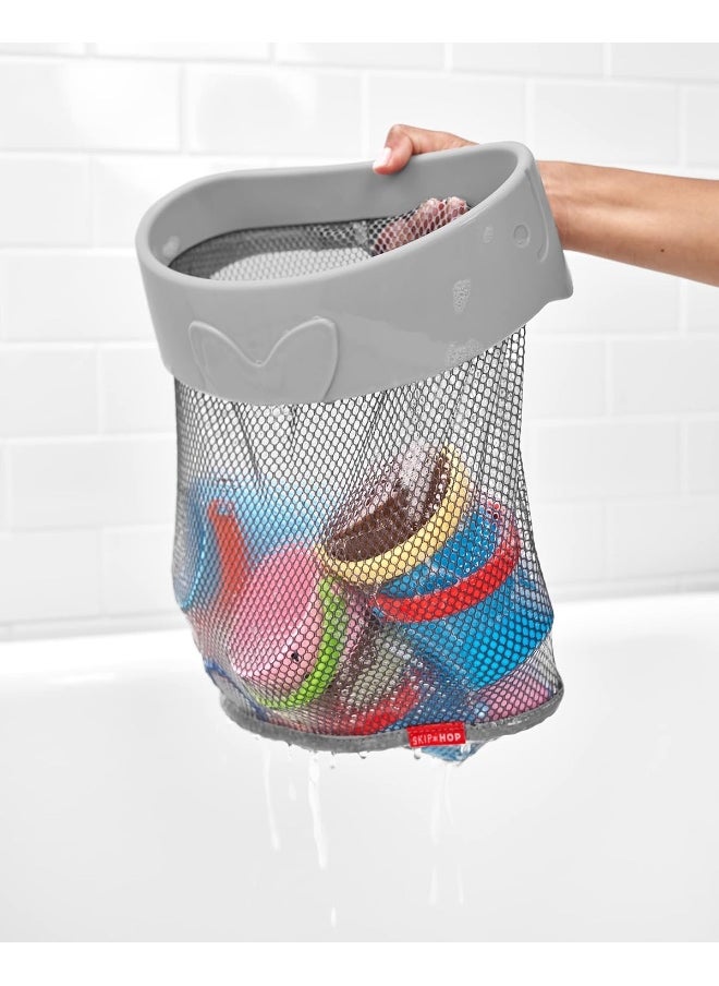 Skip Hop Moby Hanging Bath Toy Organizer Scoop, Grey