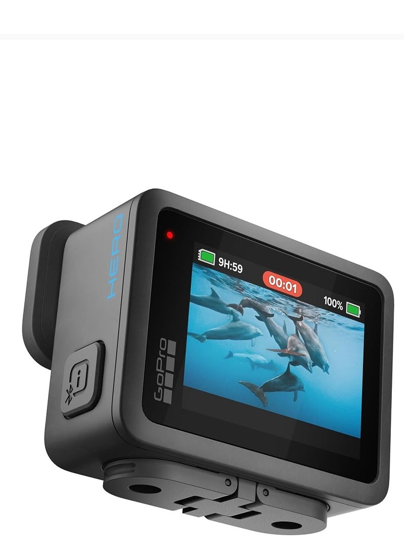 GoPro Hero 13 Waterproof with 4K30 Ultra HD Video, 12MP Photos, Slow Motion, Long Battery Life