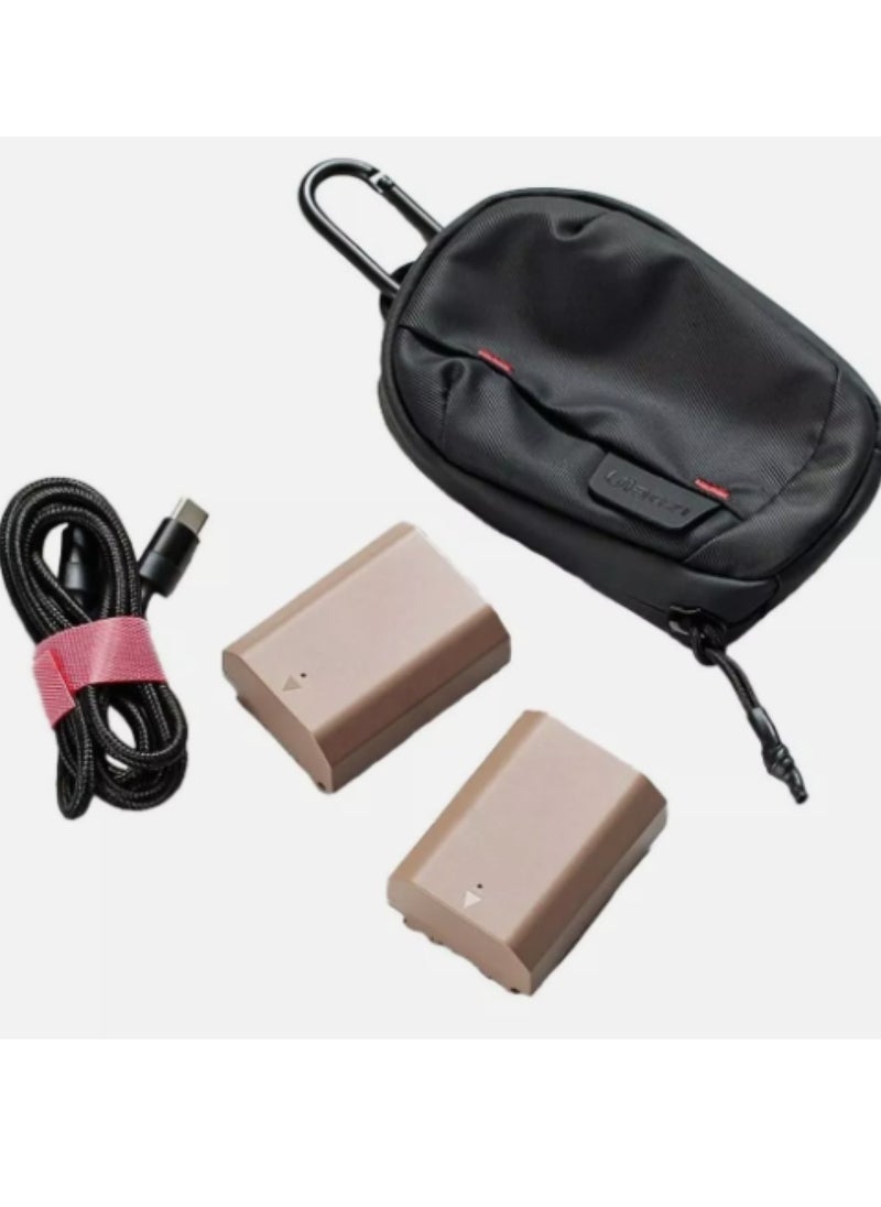 ULANZI BP14 Small Tech Organizer Bag – Compact EDC Travel Pouch for Cables, Chargers, Memory Cards & Accessories – Water-Resistant and Lightweight