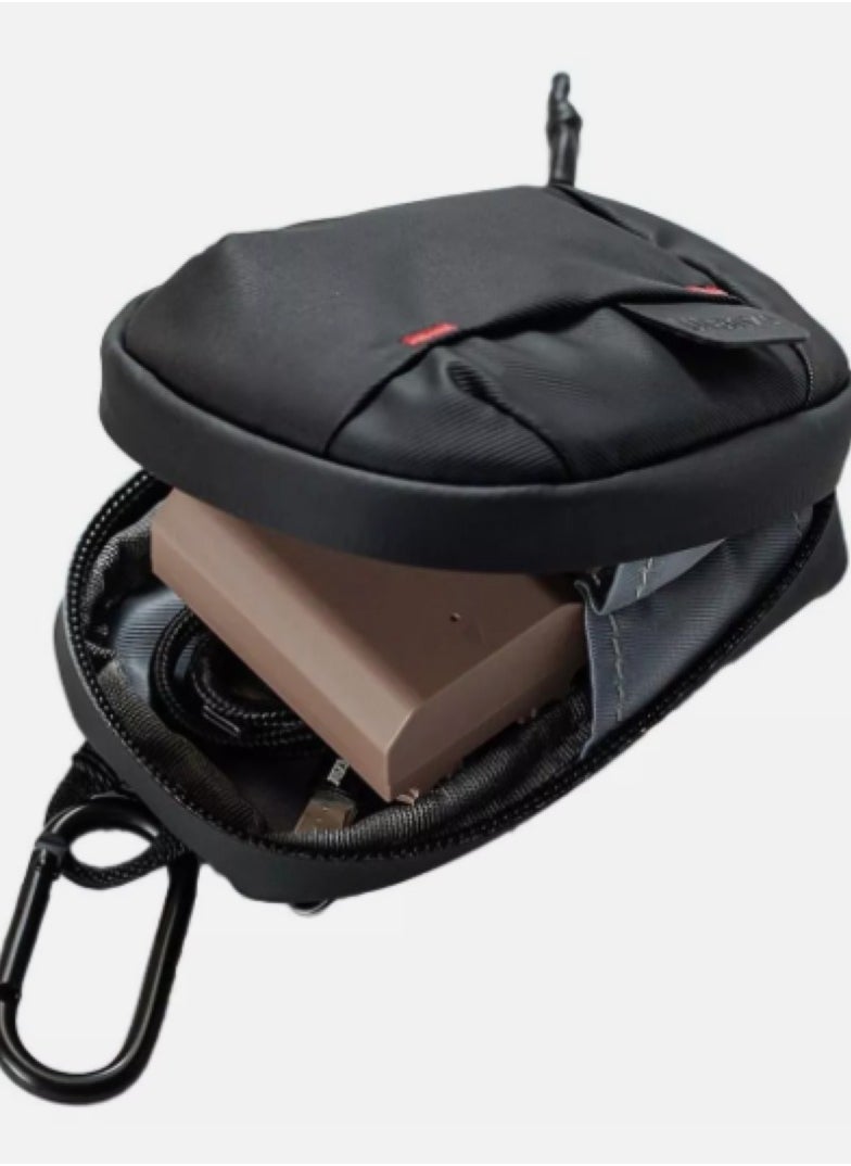 ULANZI BP14 Small Tech Organizer Bag – Compact EDC Travel Pouch for Cables, Chargers, Memory Cards & Accessories – Water-Resistant and Lightweight