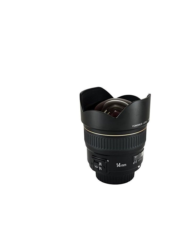 Yongnuo Yn14Mm F2.8N Ultra-Wide Angle Prime Lens For Nikon Dslr Cameras