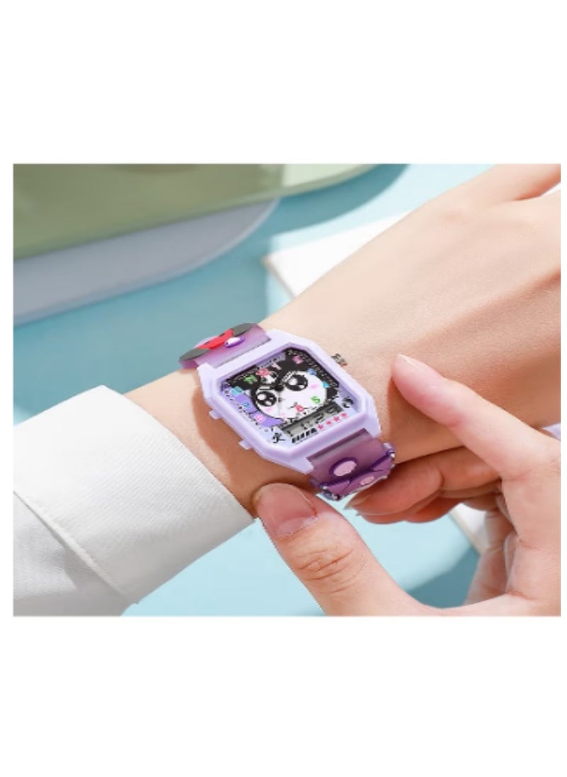 Kuromi Cartoon Digital Watch