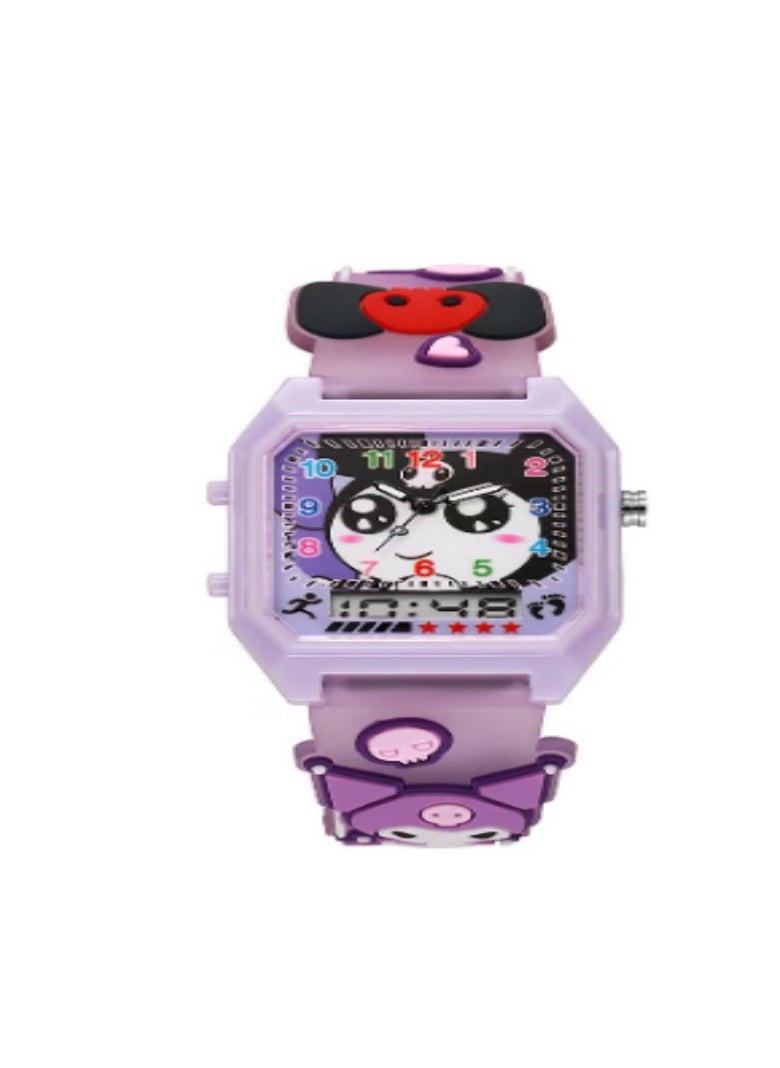 Kuromi Cartoon Digital Watch