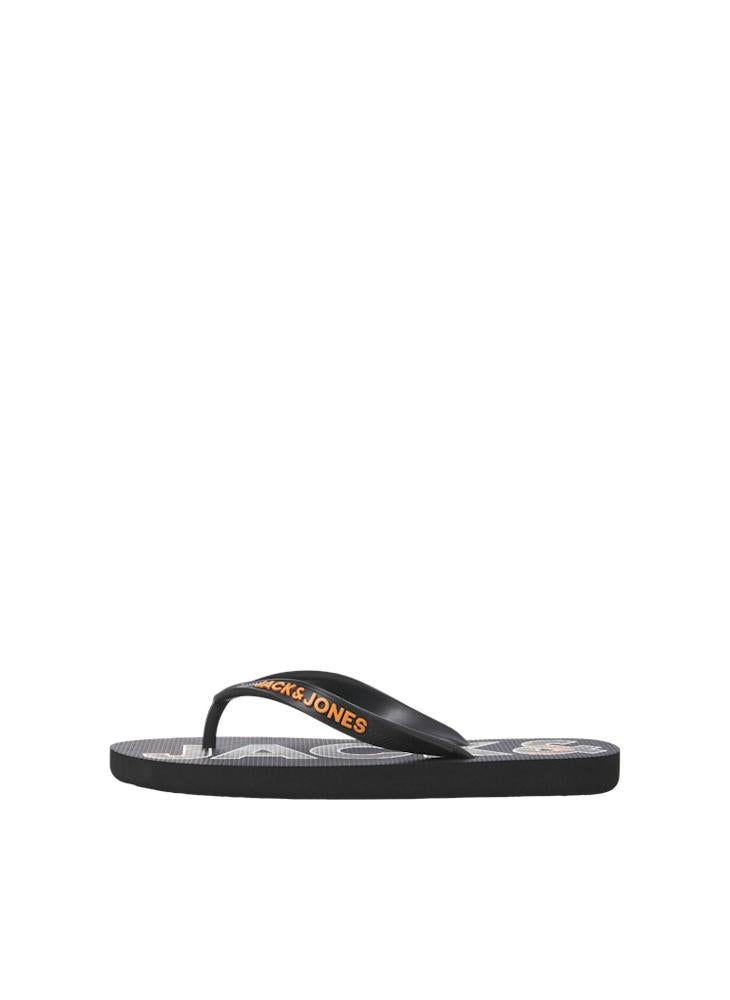 JFWLOGO PALM PRINT FLIP FLOP JNR