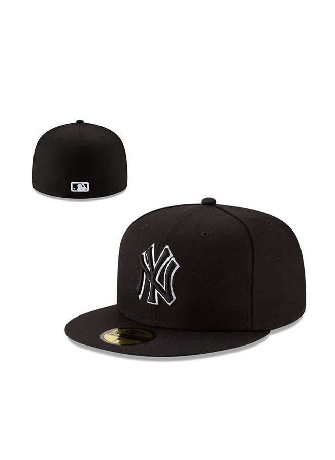 NEW ERA 3D Embroidered Fitted Baseball Team Cap with Closed Back for Sun Protection