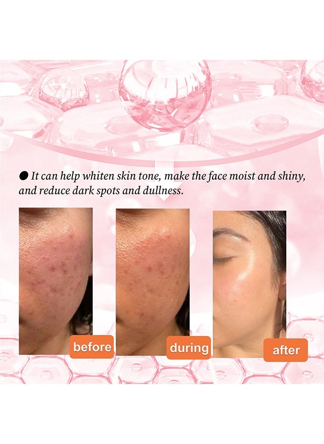 Watermelon Glow Sleeping Mask, Watermelon Overnight Face Masks Skincare, with AHA, Hyaluronic Acid, Niacinamide - Anti Aging Face Cream for Smooth, Glowing (50ml)