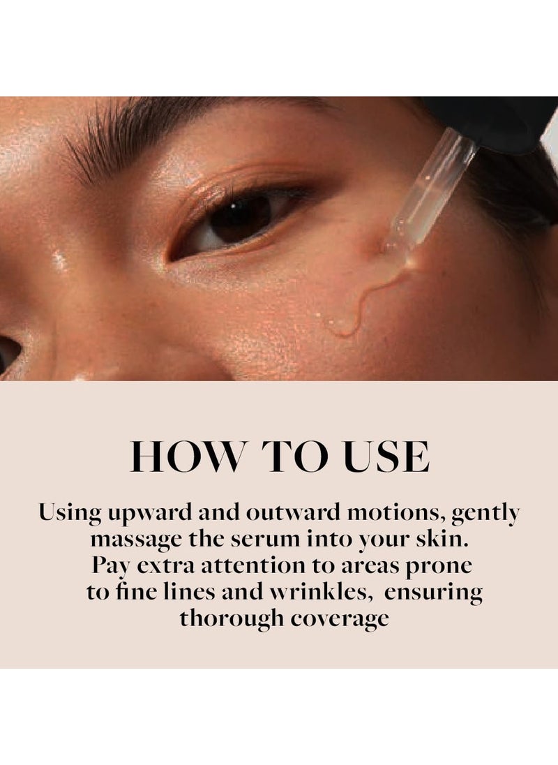 Ayurvedic Anti-Ageing Face Serum With Goodness OF Bakuchiol And Naturally Derived Retinol for Reducing Wrinkles, Fine lines And Dark Spots