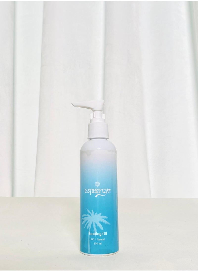 Esperanza - Carrot Extract Tanning Oil 200 ml - 100% natural