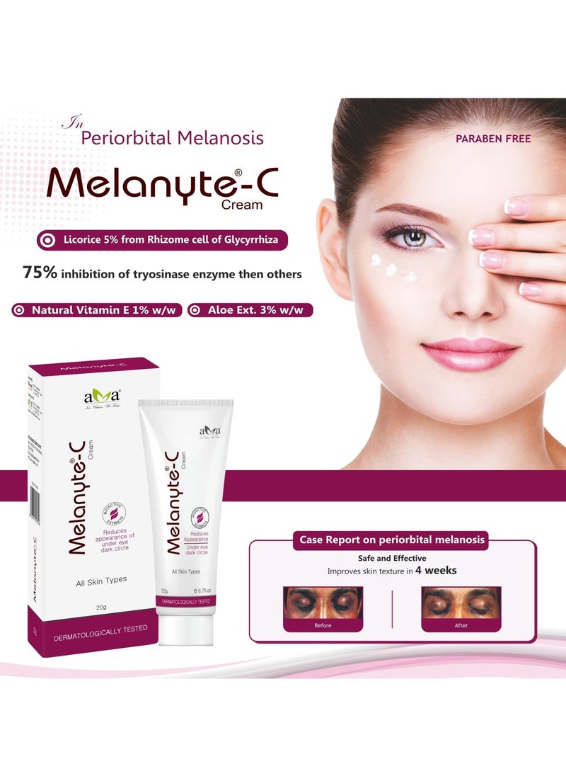 Melanyte-C -Under Eye Dark Circle Cream- 20g.