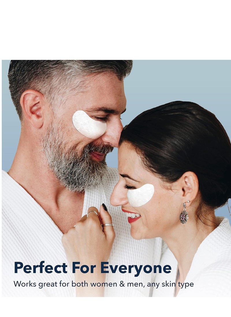 Purederm Deluxe Collagen Eye Mask Collagen Pads For Women 4 Pack Of 30 Sheets/Natural Eye Patches With Anti-aging and Wrinkle Care Properties/Help Reduce Dark Circles and Puffiness