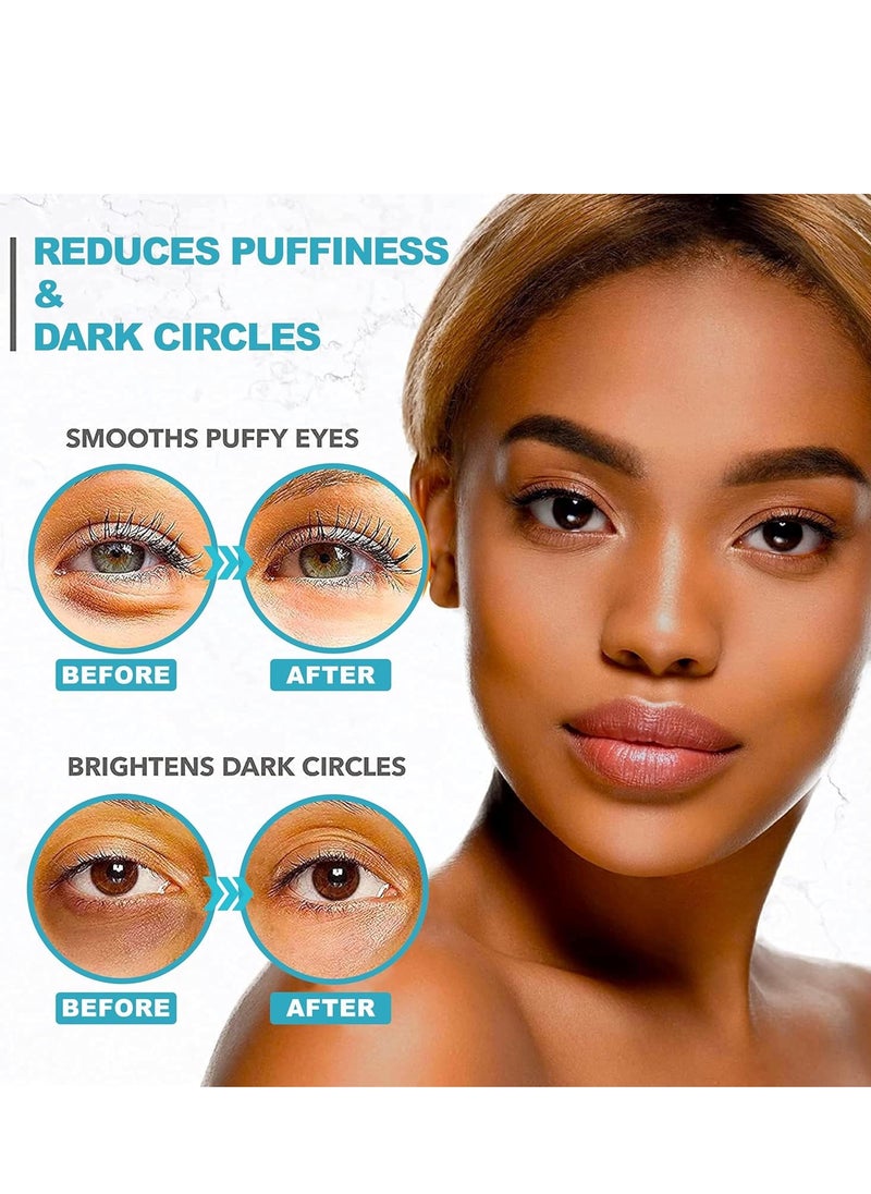 Under Eye Patches For Puffy Eyes And Dark Circles - Retinol Collagen Under Eye Masks - Reduce Wrinkles & Bags - Skin Treatment Pads - Anti Aging Moisturizer Mask For Women Gift - 60 Gel Pads