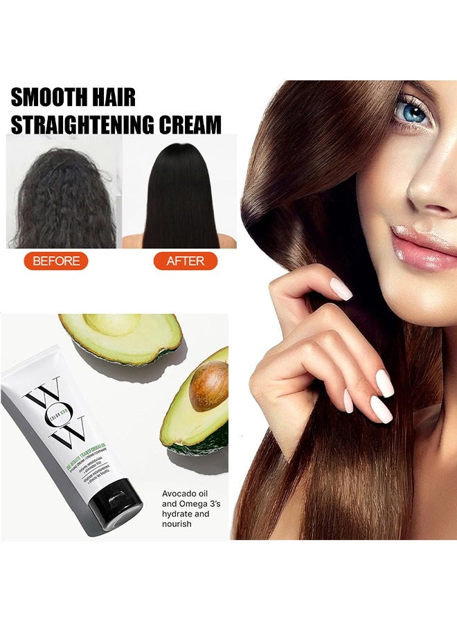 One Minute Transformation Styling Cream 120ml—Instant Frizz Fix with Nourishing Avocado Oil