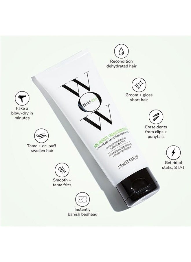 One Minute Transformation Styling Cream 120ml—Instant Frizz Fix with Nourishing Avocado Oil