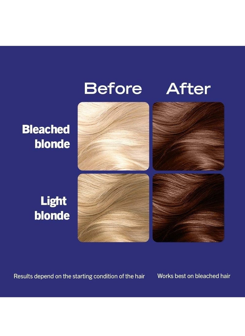 LIVE Intense Colour Long Lasting Permanent Brown Hair Dye With Built In Vibrancy Serum Up To 70 percent Grey Coverage Urban Brown 088