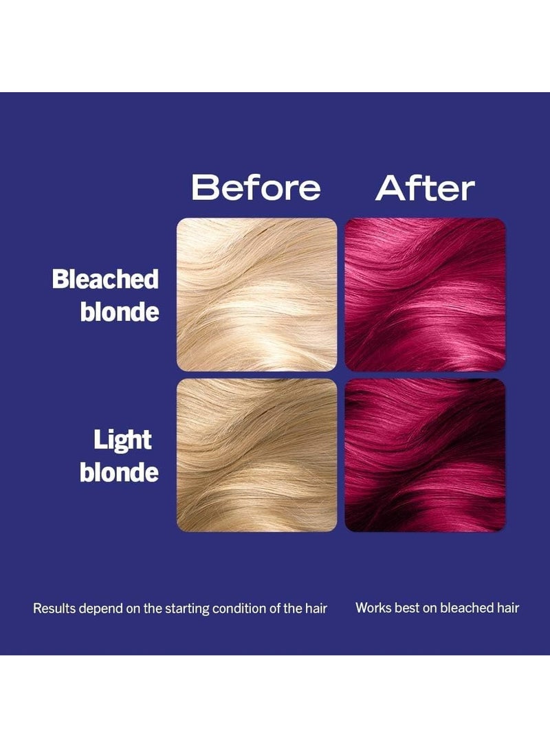 LIVE RASPBERRY REBEL 91 Semi ermanent hair dye