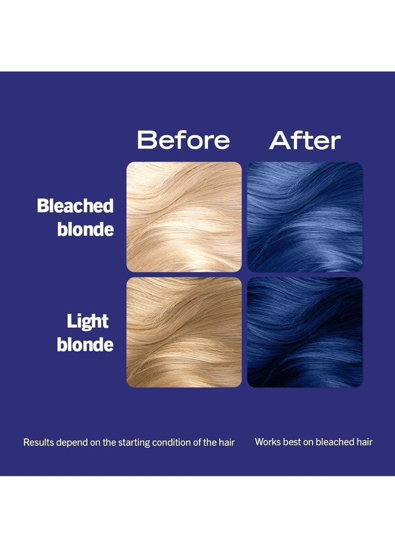 LIVE ELECTRIC BLUE 95 Semi permanent hair dye