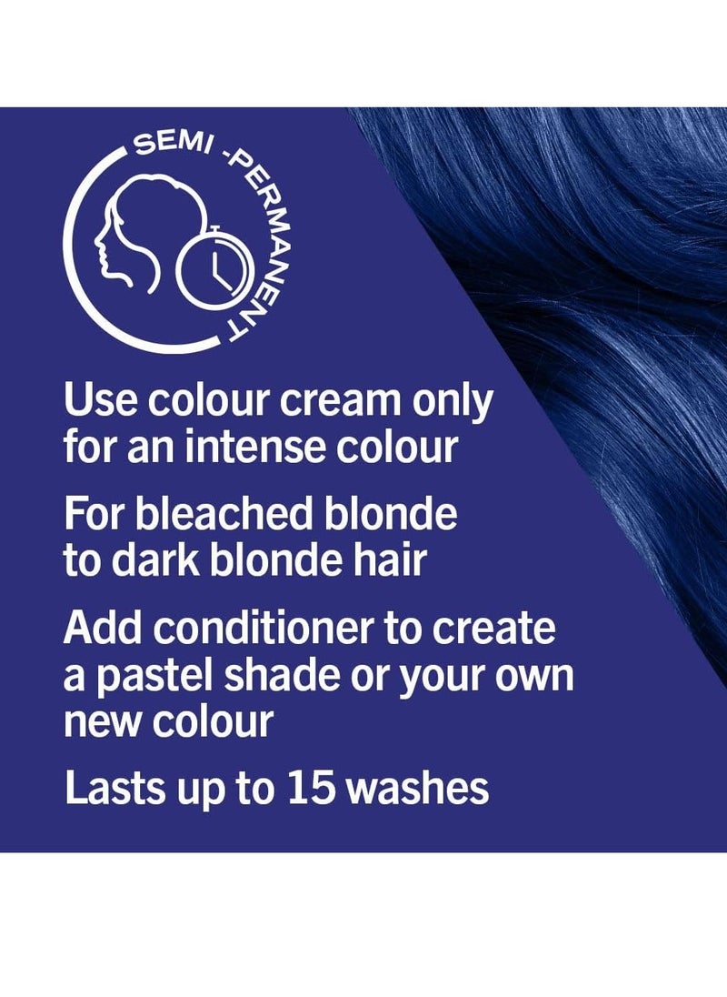 LIVE ELECTRIC BLUE 95 Semi permanent hair dye