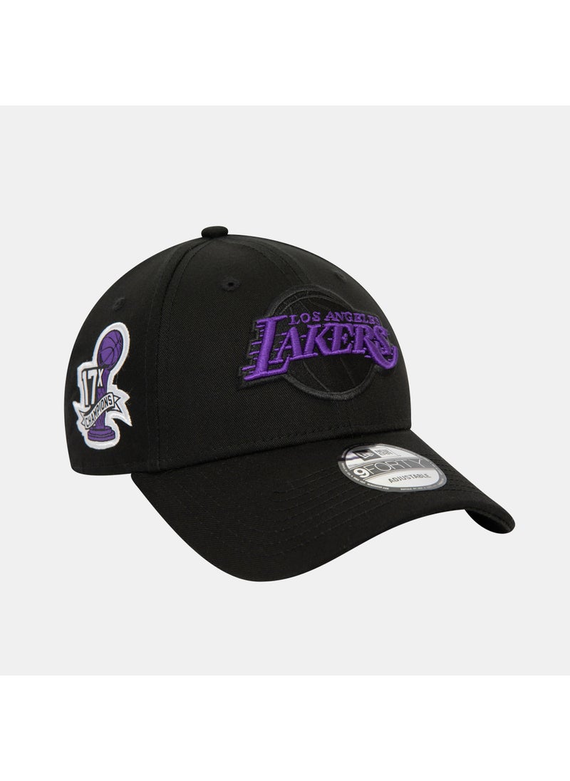 Men's NBA Los Angeles Lakers Side Patch 9FORTY Cap